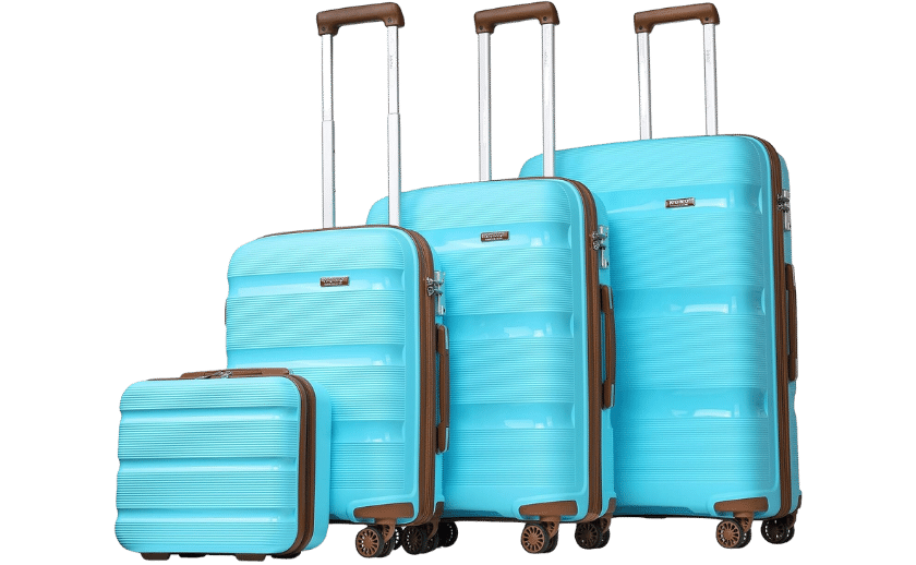 Kono Hard Shell Luggage Sets 4 Piece